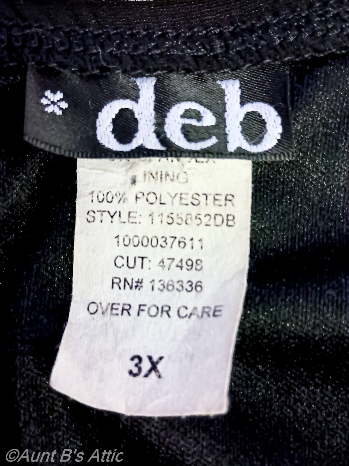 Vintage Y2K Dress By Deb Sexy Black Jeweled Shoulder Bodycon Rouched Dress 3X