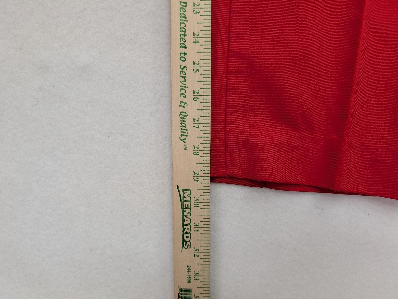 Levi’s Bend Over Vintage Women’s Pants Slacks Size 18 Red High Rise Flat Front