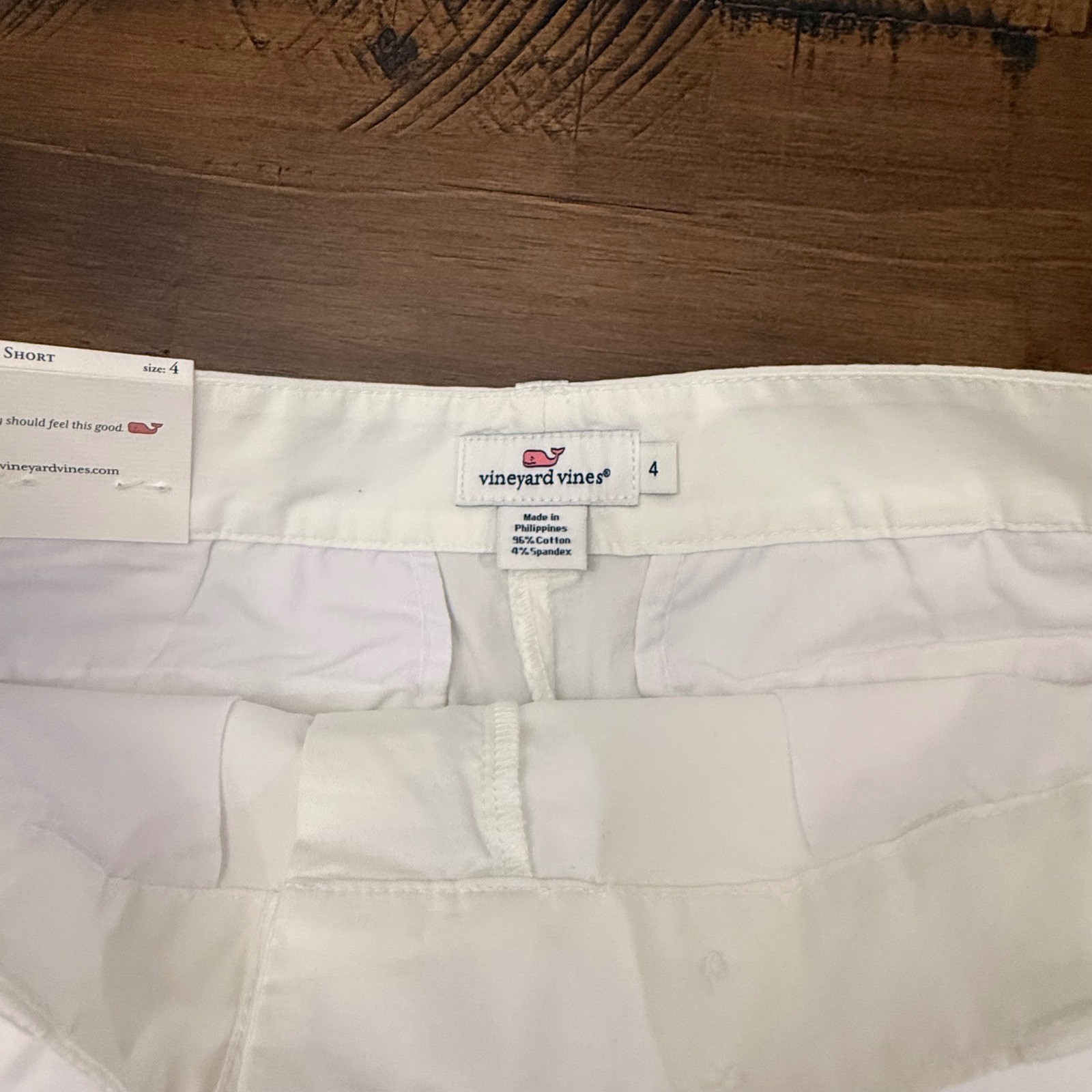 NWT Vineyard Vines Women Signature Whale Logo „Dayboat Classic Shorts” MSRP $68