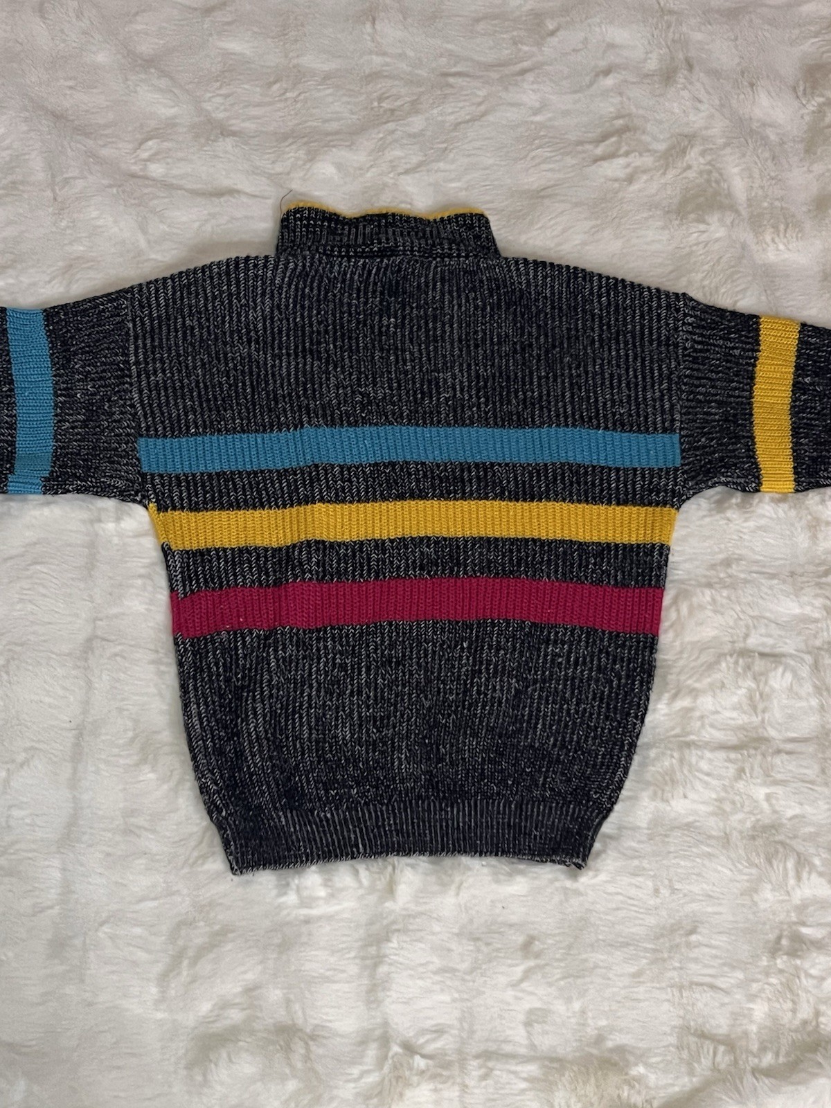 Vintage 80s Retro Helen Sue Pullover Acrylic Sweater USA Knit