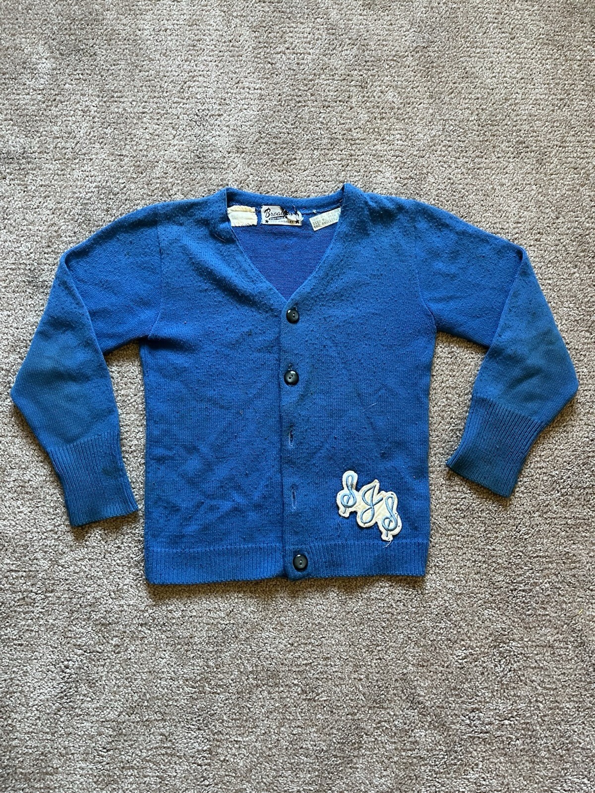 VTG 70’s St. James Episcopal School Cardigan Sweater
