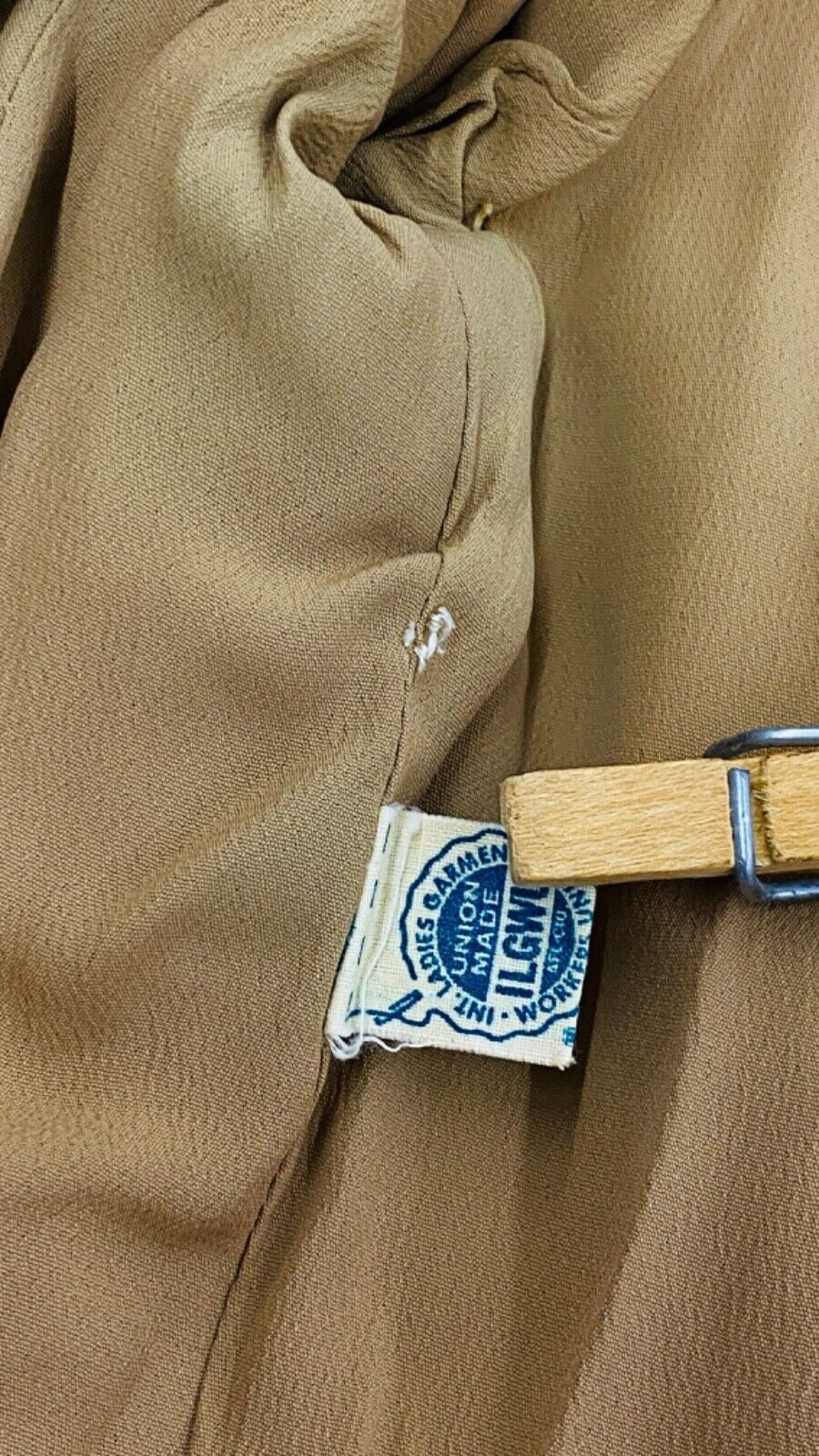 Vintage 1950s beige ivory wool skirt suit set, tweed mohair fall winter dress XS