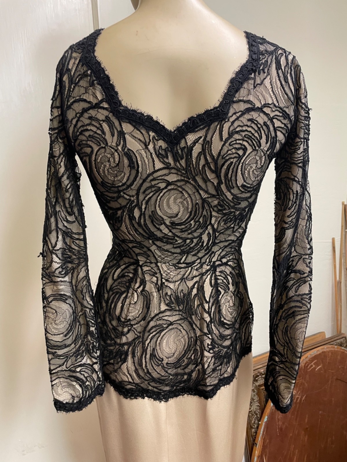 80s Geoffrey Beene Evening Gown