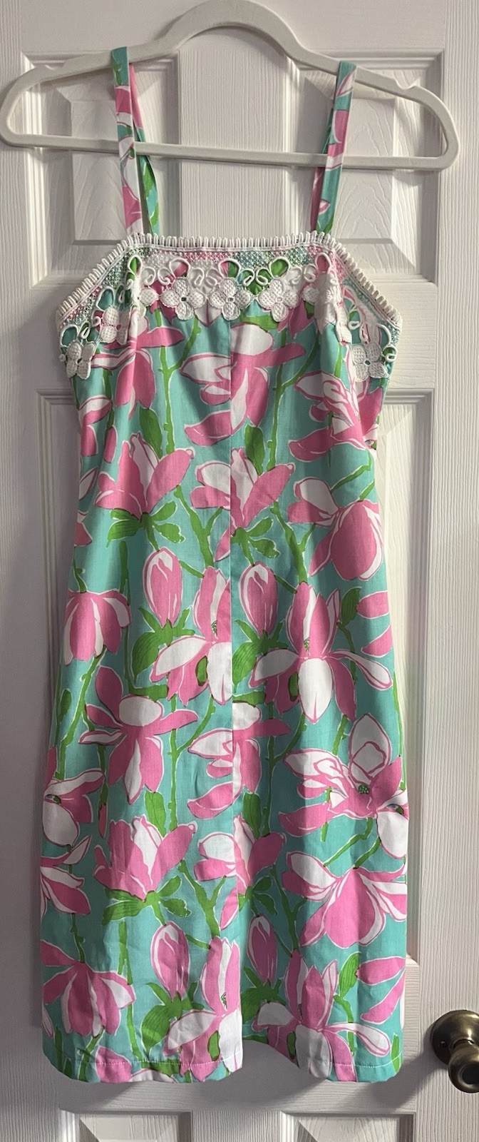 Vintage 1970s Liza By Lilly Pulitzer Floral Sundress Size 5/6