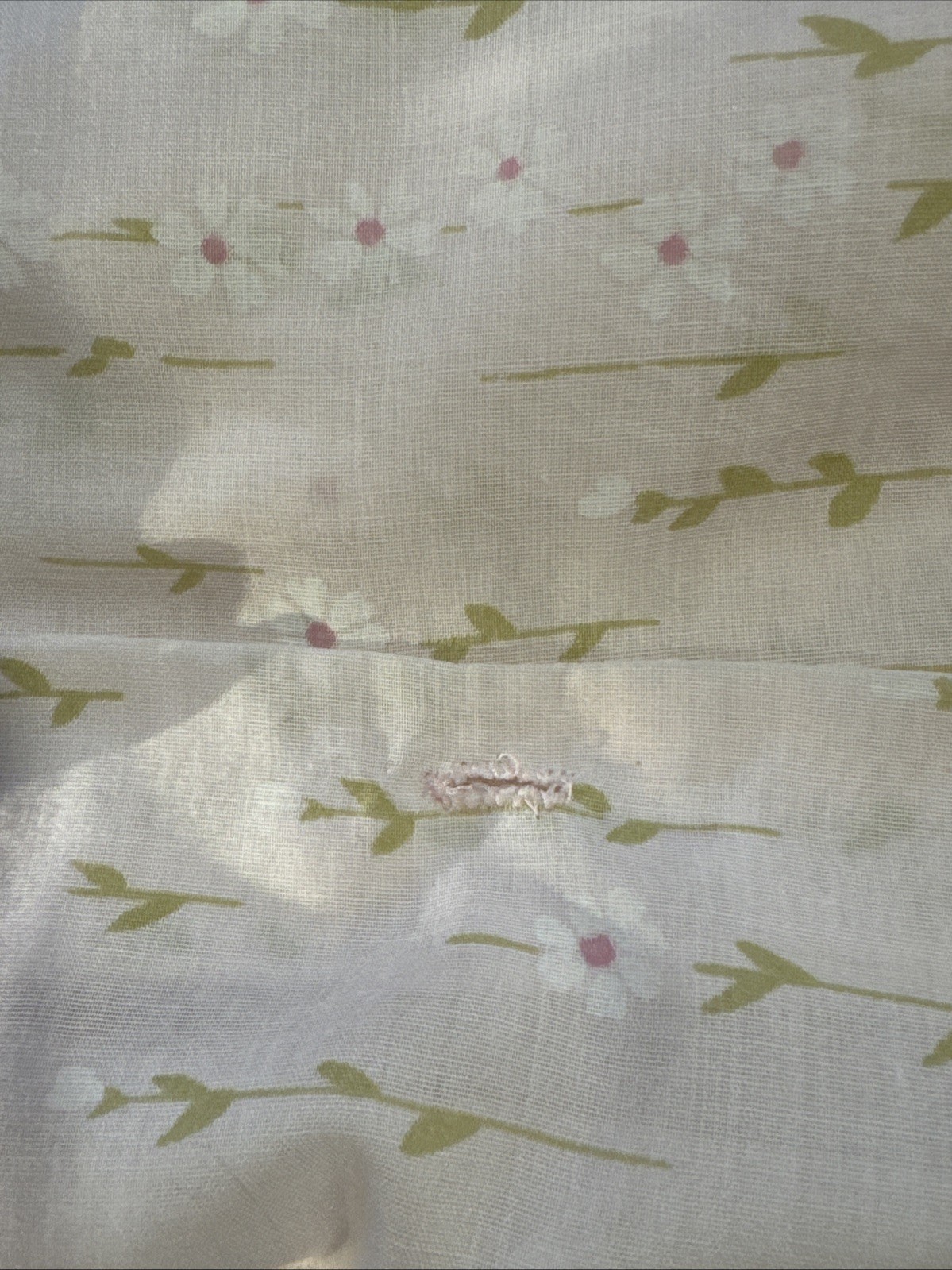 VTG Pinehurst Lingerie Nightgown Robe 2 Piece Pink Cotton Blend Women’s Small