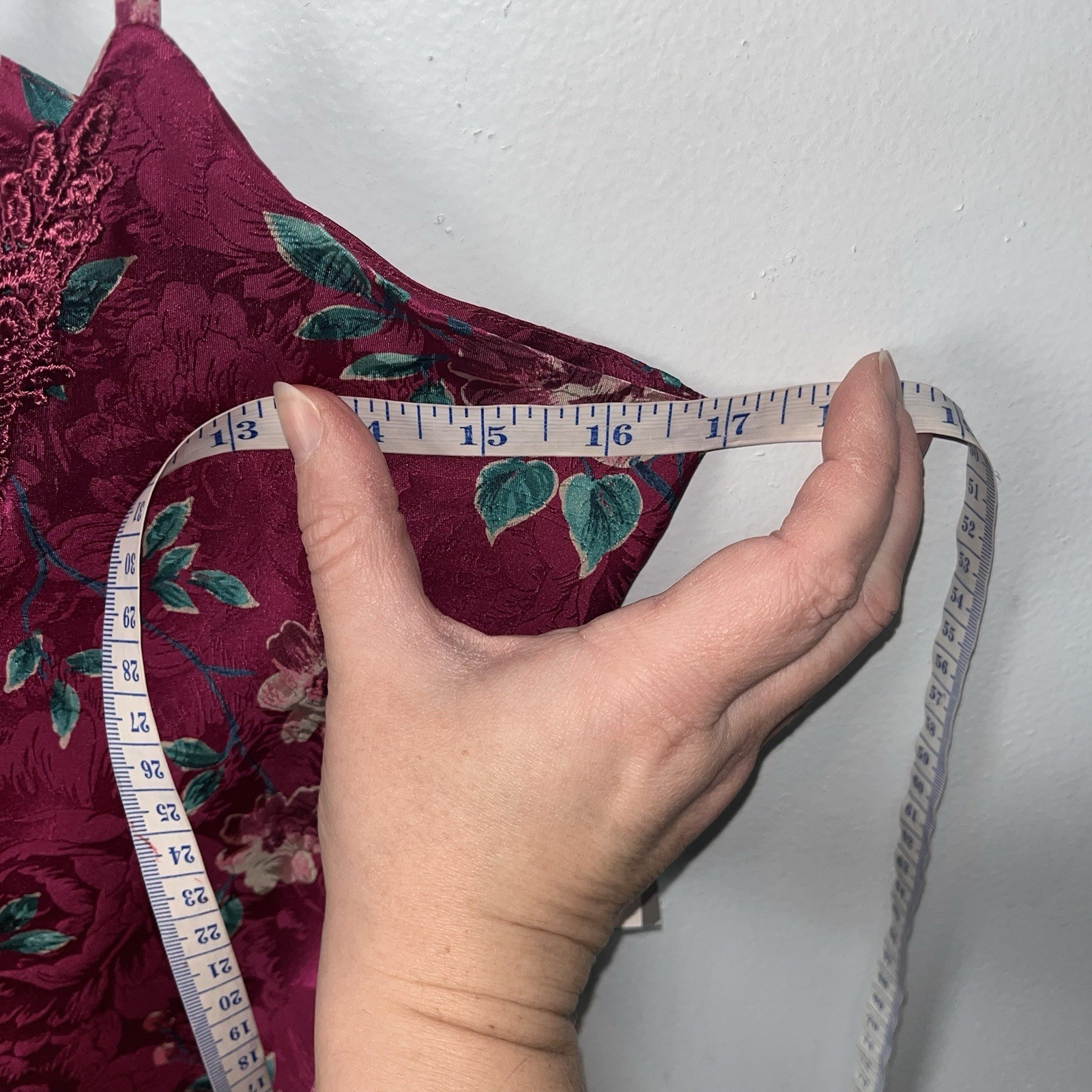 NWT VTG SILKSCREEN BIKINI PANTIES CAMI PJS SET FLORAL VINE MEDIUM 6 100% SILK