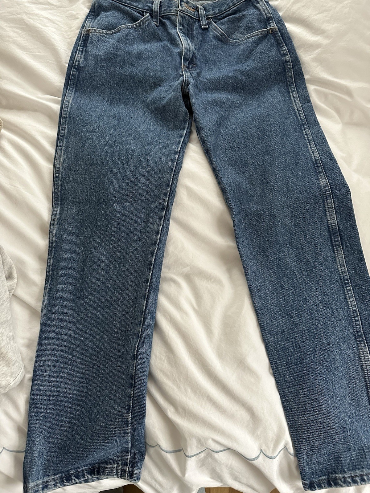 Rustler Vintage High Waist 90s StraightJeans Medium Wash 25 Waist