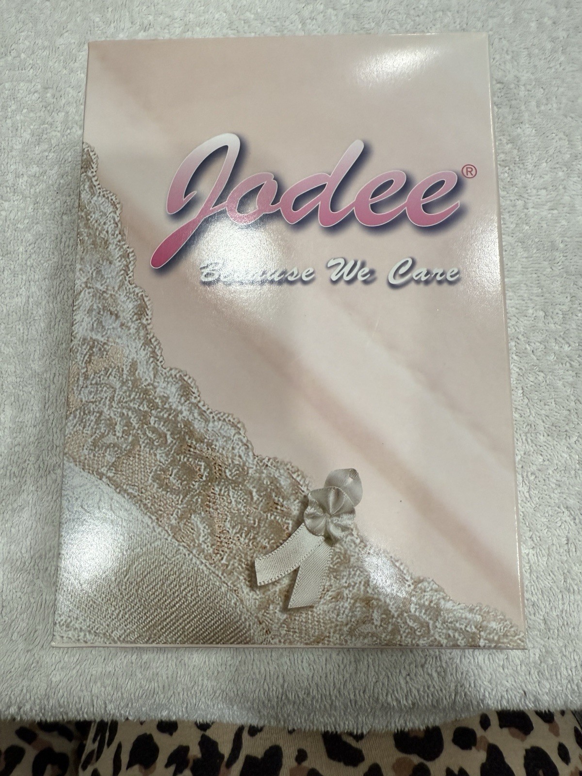 Jodee Beige Lace Post Mastectomy Bra 36C Style 3215 Everyday