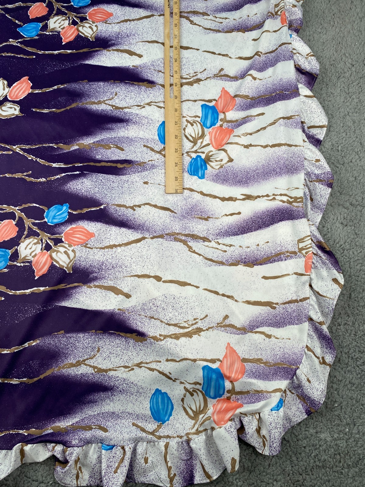 Miss Susan Of California Maxi Dress Womens One Size Fits All Floral Sleeveless