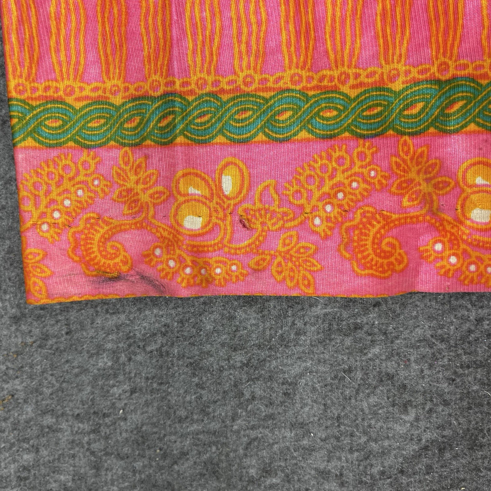 Vintage H/B Jrs of California Maxi Dress Size XS Psychedelic Mod Hippie 60s 70s