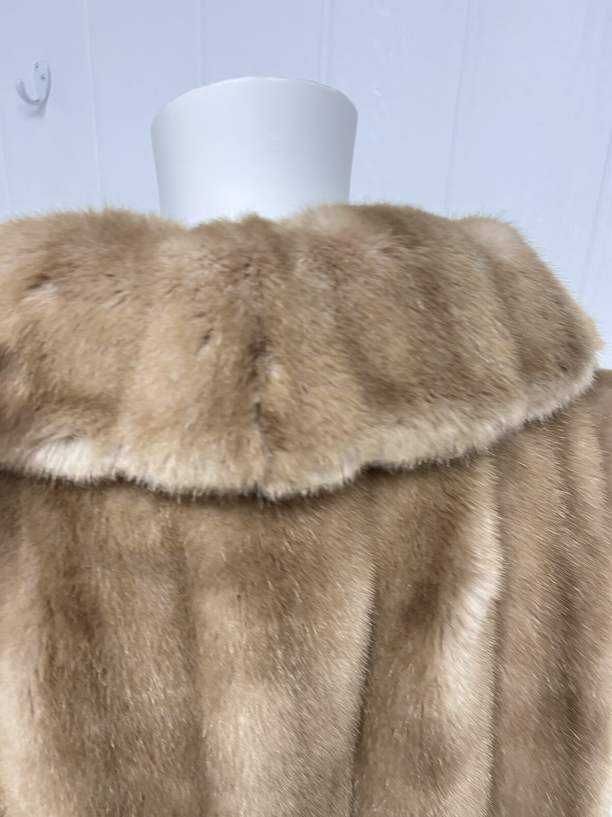 Vintage 70’s SEARS The Fashion Place Women’s Faux Fur Coat Jacket size 12