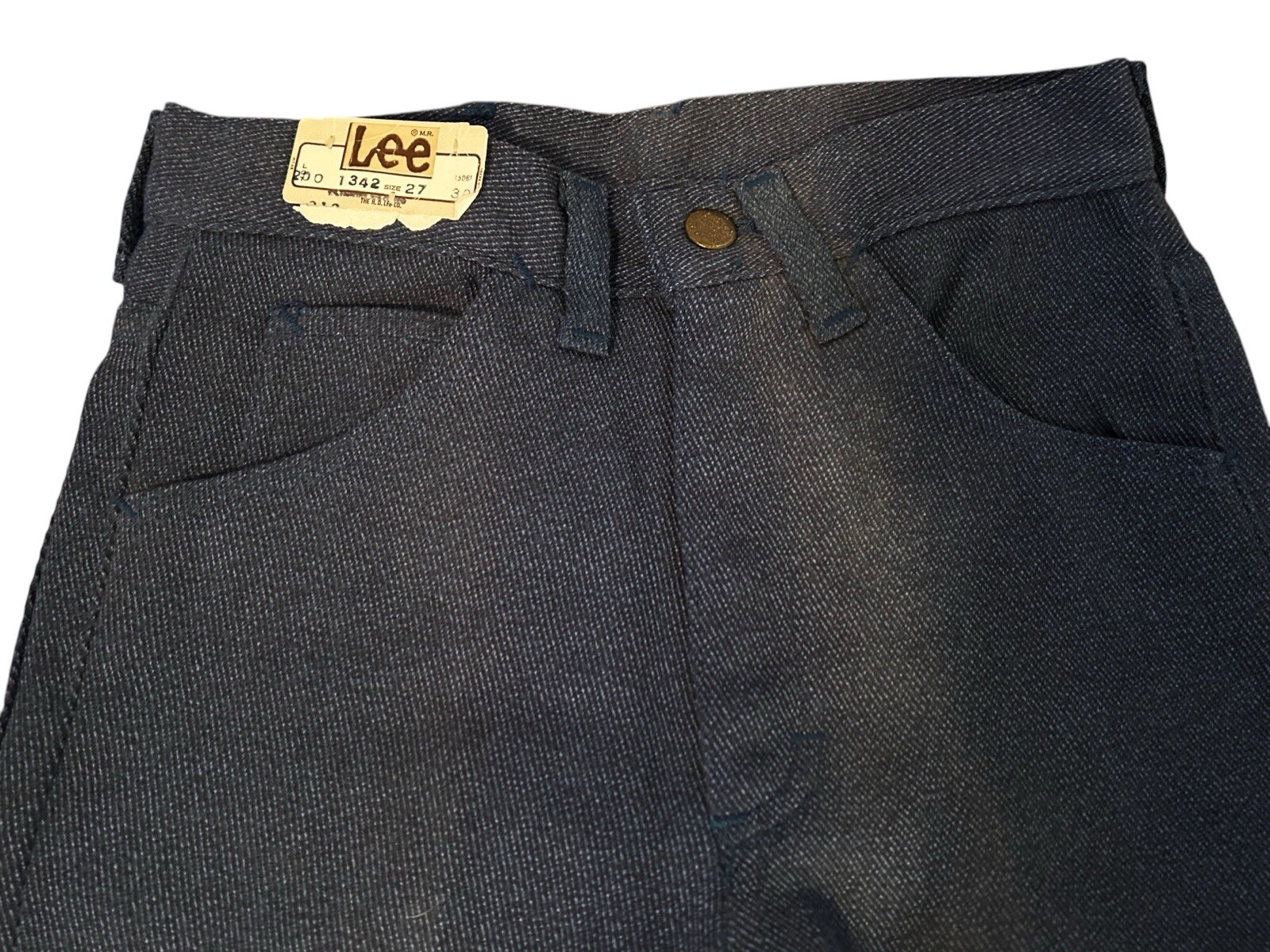 Vintage RARE LEE Riders Boot Cut Denim Blue Jeans Deadstock Women 27” NOS Unisex