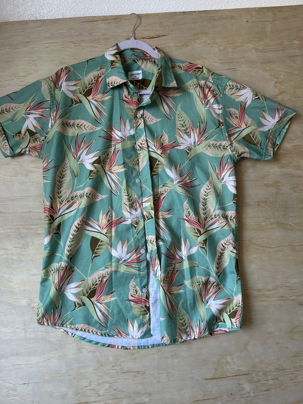 LookMark Leaf Classic Fit Cotton Blend Beach Stylish Printed Shirts for Men |…