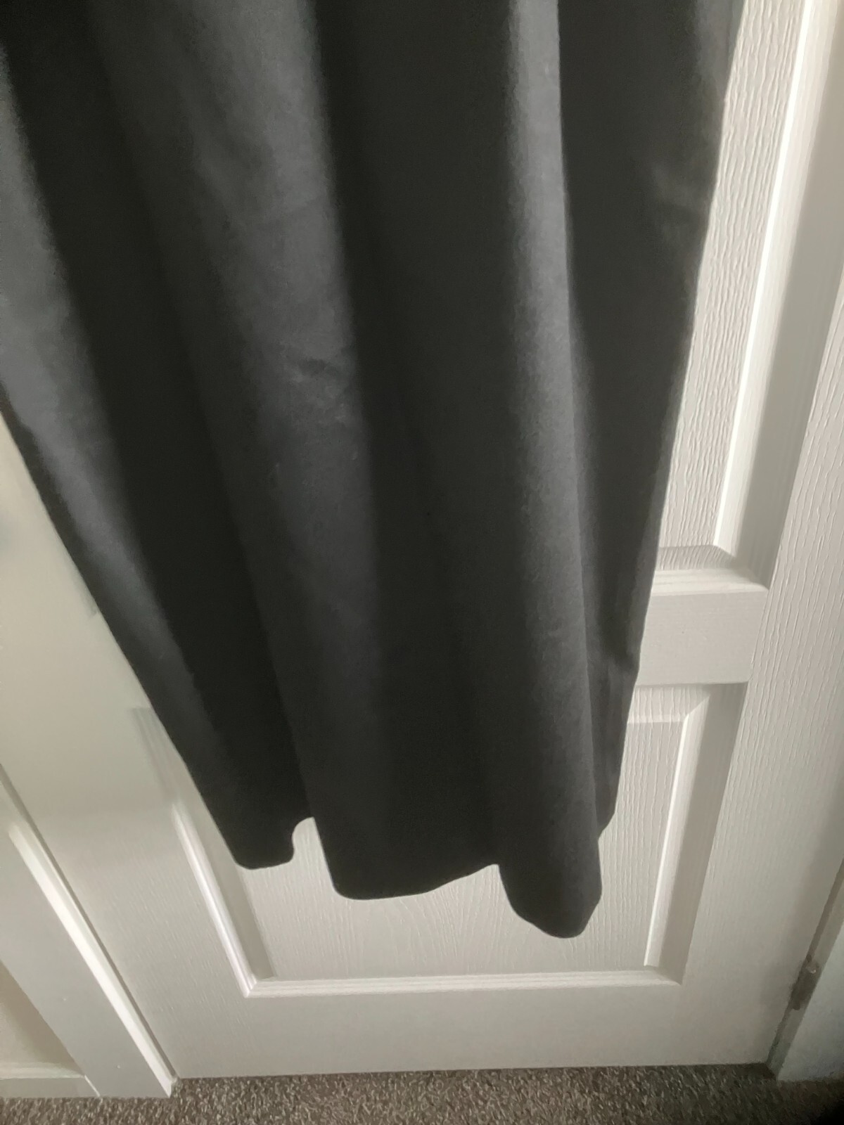 Vintage Majestic Black Wool Jumper Dress Sleeveless, Slits, Side Zipper New