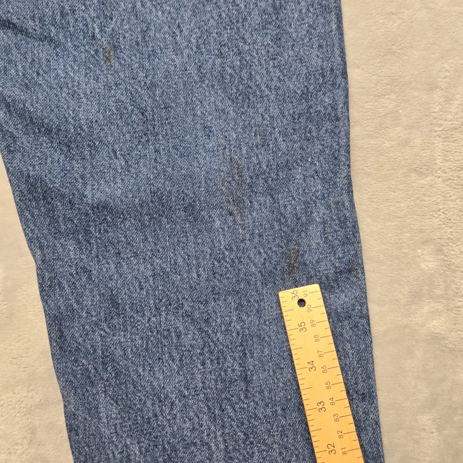 Vintage Lee Womens 28×30 High Waisted Mom Jeans Medium Wash Tapered Leg