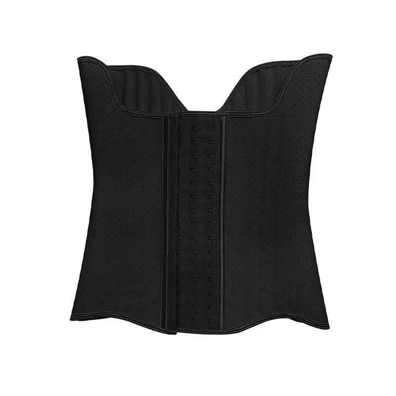 25 Steel Bone Latex Waist Trainer Women Corset Abdominal BodyShaper Post Exercis
