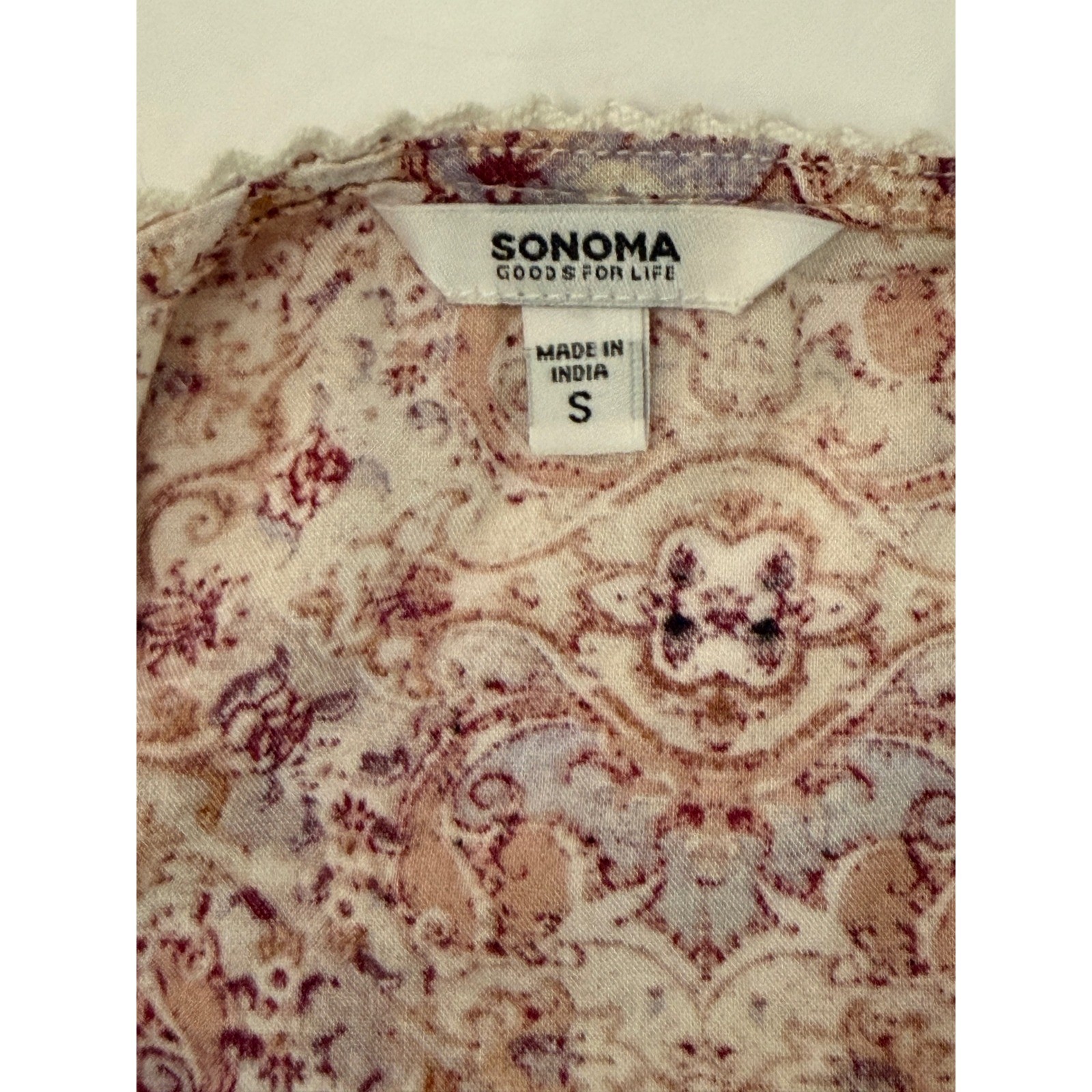 Cottage Core Boho Cami’s Rayon Flowy Floral Feminine Sonoma Sz Small Lot of 2