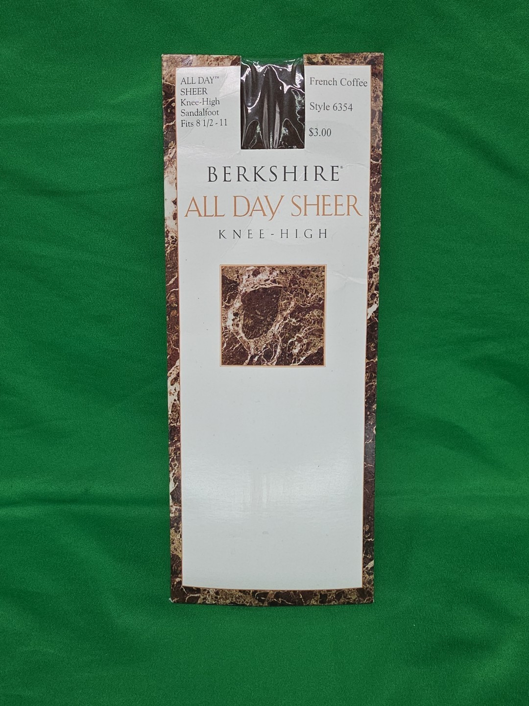 VTG Berkshire All Day Sheer Knee-High French Coffee 6354