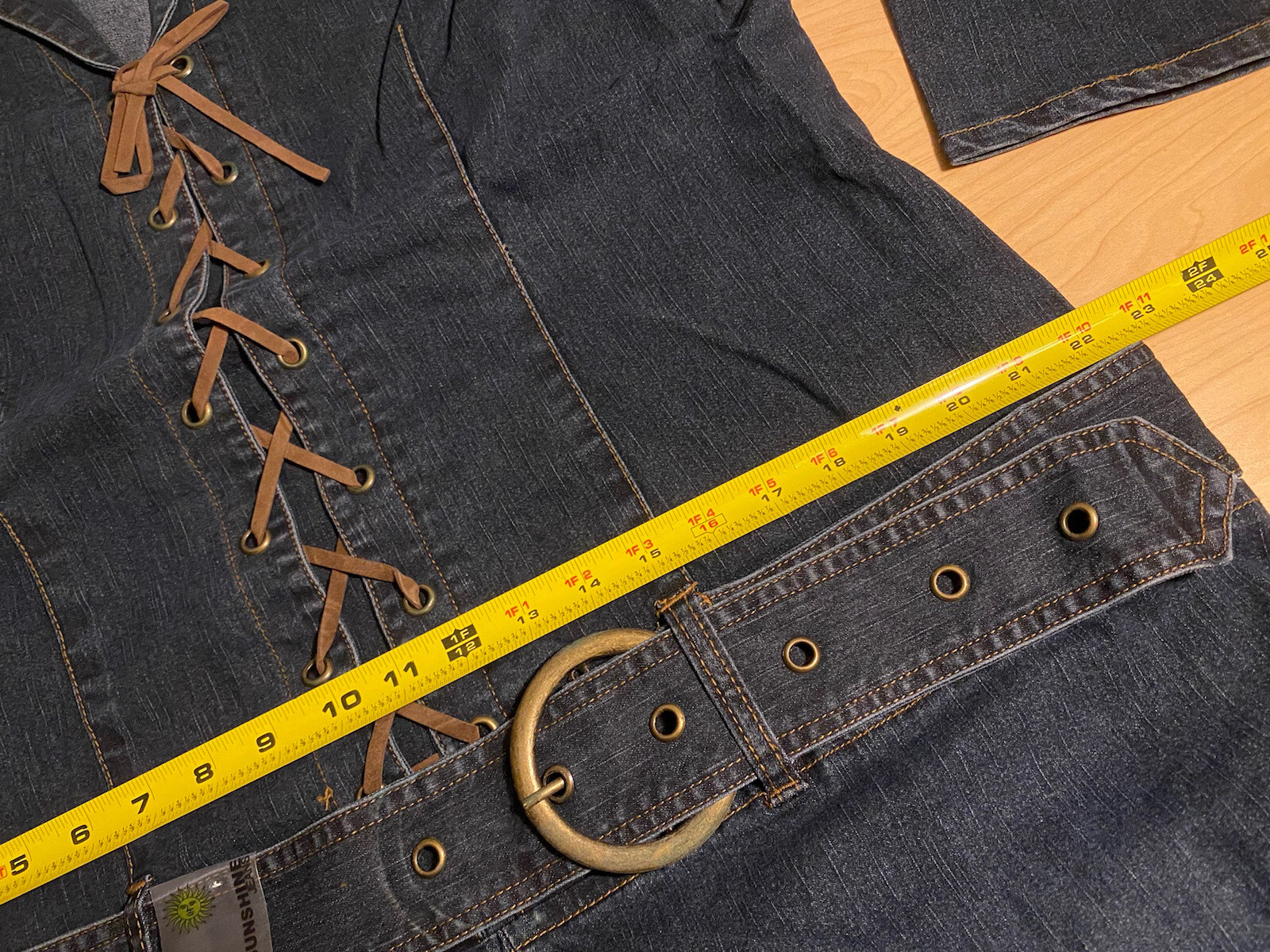 Vintage Sunshine Apparel Denim Jumpsuit Women’s Size 20W NOS Deadstock New