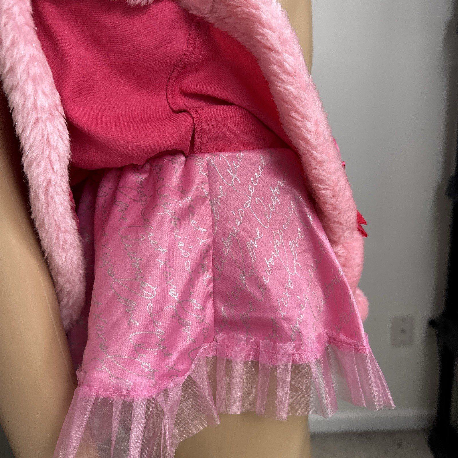Vintage 2007 Victoria’s Secret Sexy Little Things Christmas Skirt Satin O/S Y2K