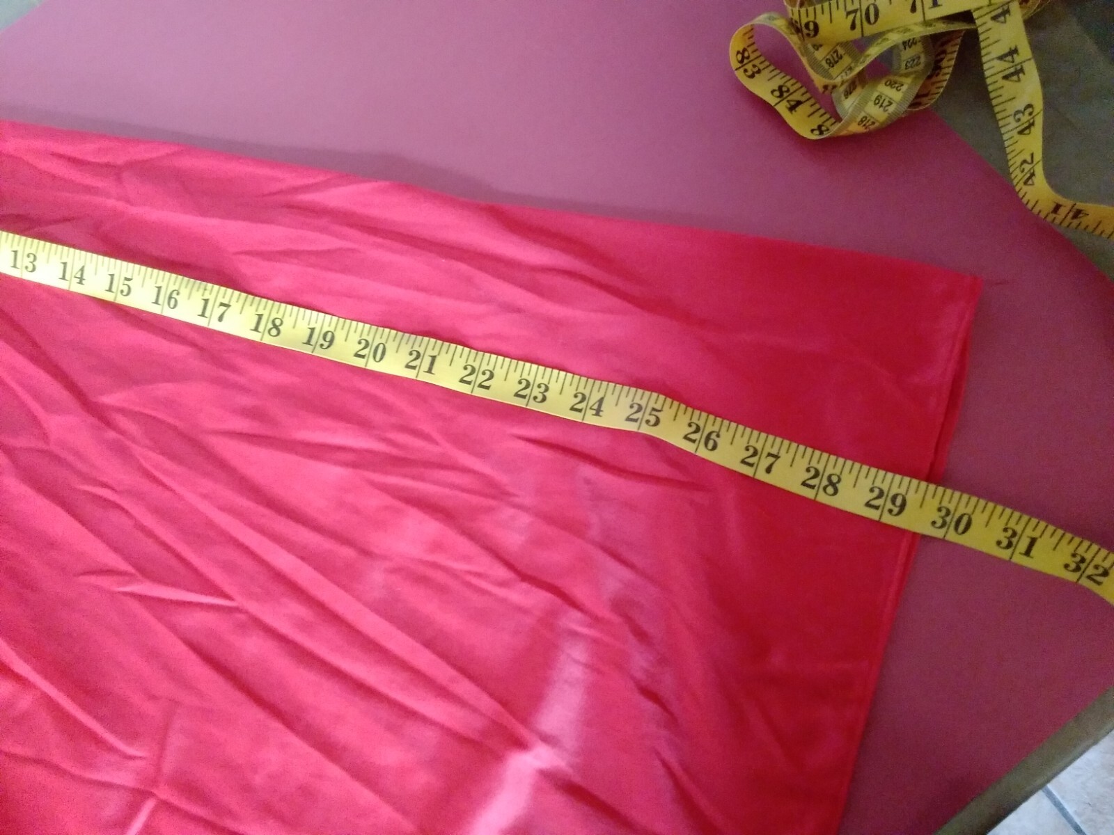 Womans Vintage Nightgown Nighty Lingerie Lorraine Apple Red Size Small