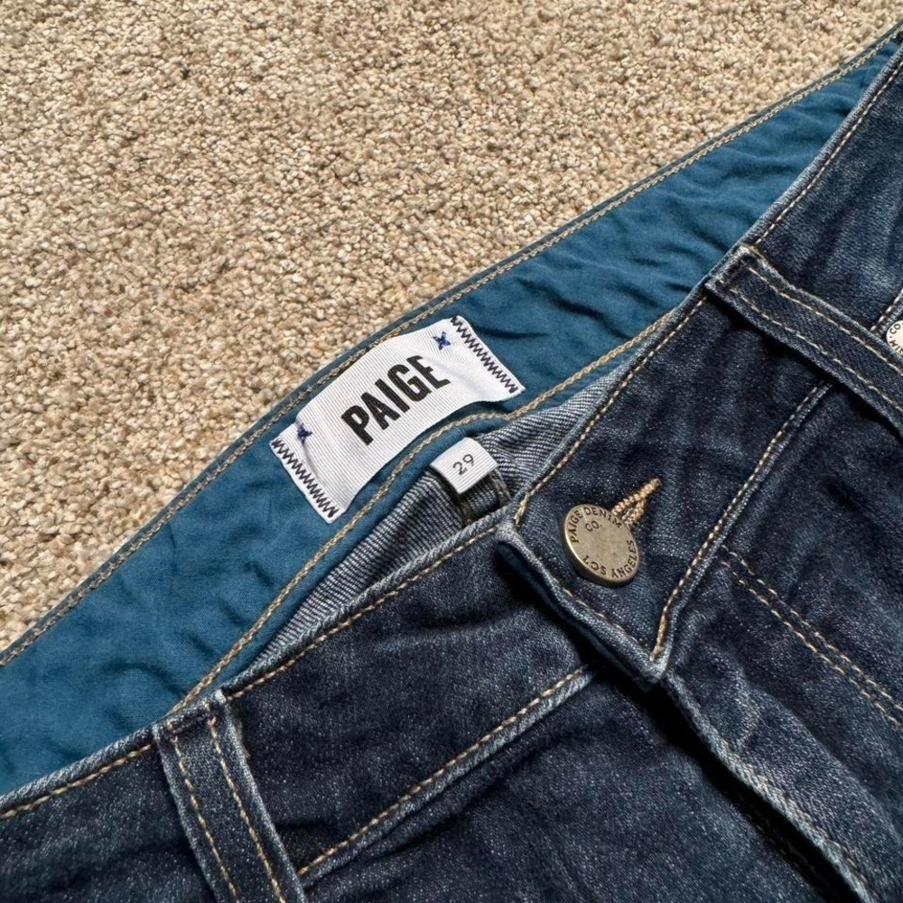 PAIGE „DARK INDIGO” DENIM