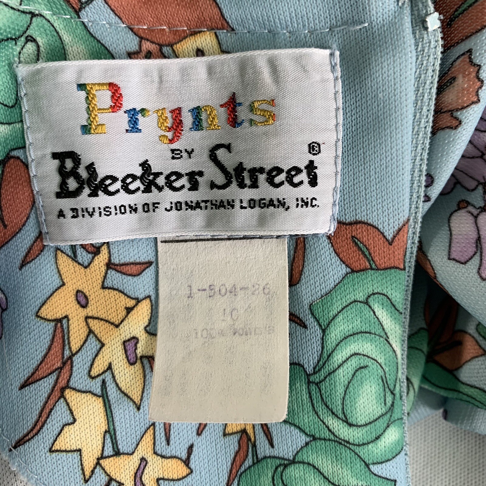 Vintage 1960s 1970s Prynts Bleeker Street Knit Jacket Matching Dress Set MOD