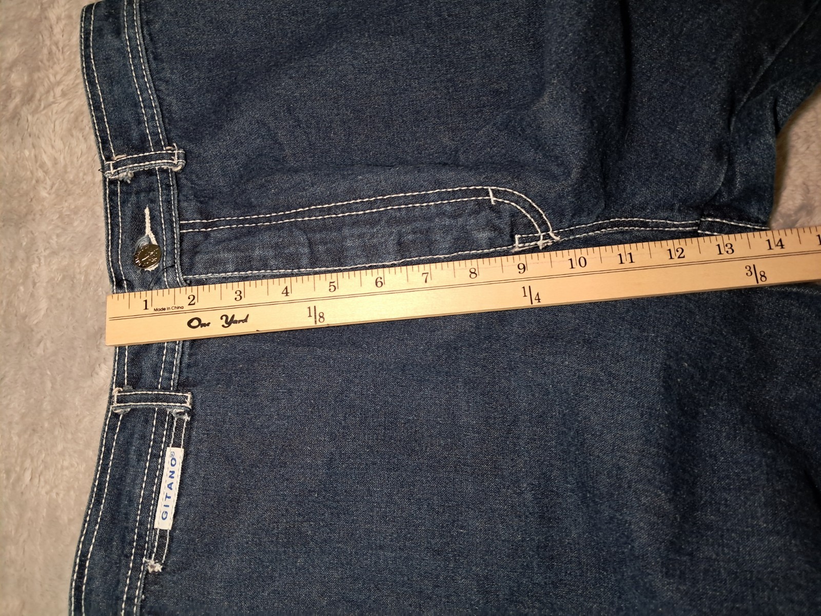 VTG 80S Womens 14 GITANO Dark Cute Heart Tribal Design High Rise Tapered Jeans