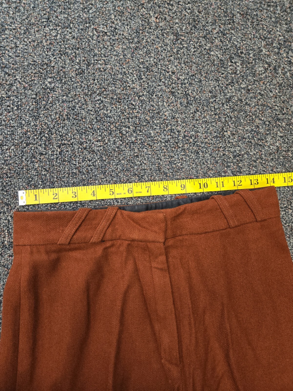 Vintage Happy Legs is Jazzie Red Straight Leg Dress Pants Size 11-12
