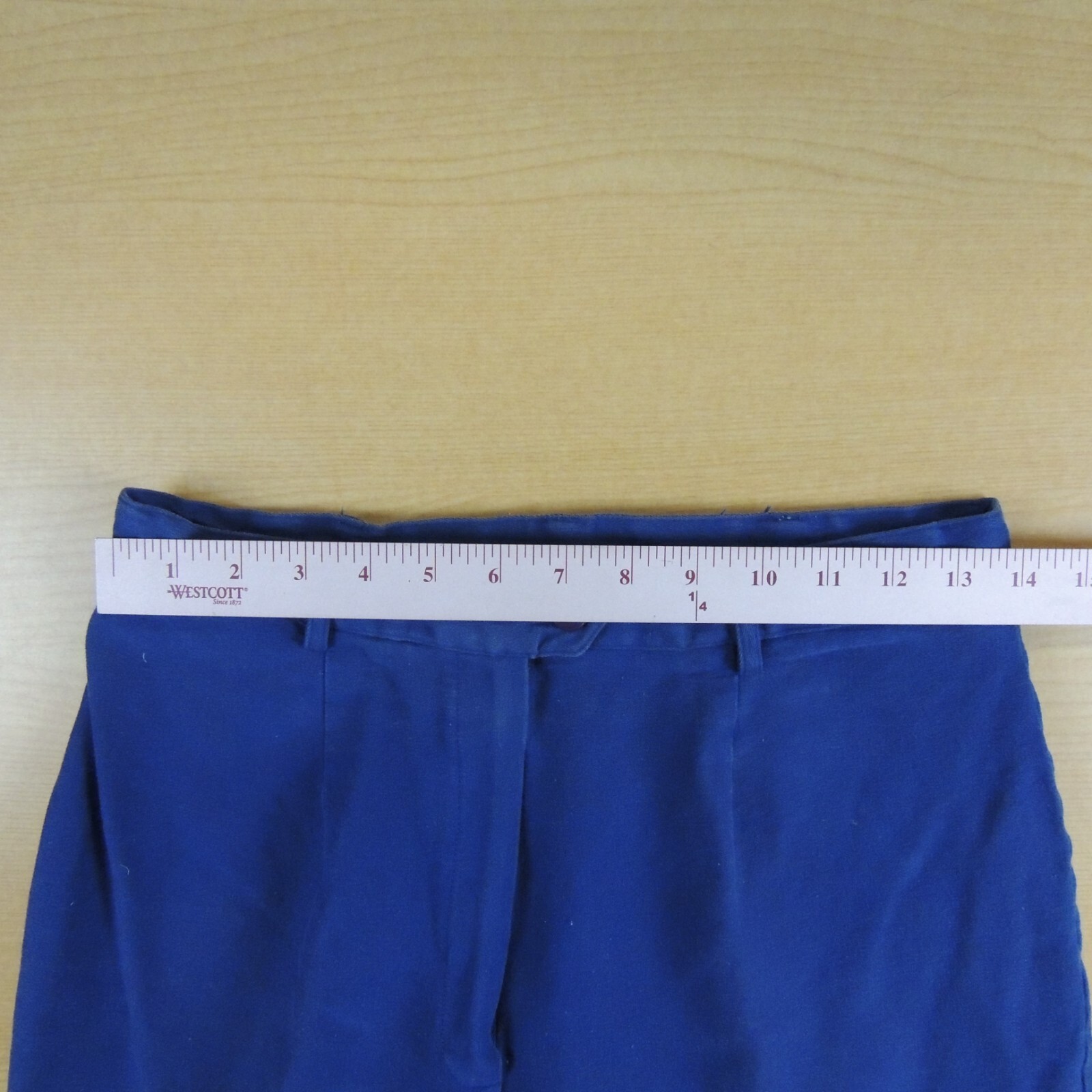 VTG 80 ASHLEIGH MORGAN SPORT BLUE STRETCH HIGH RISE STIRUP PANTS Size 14
