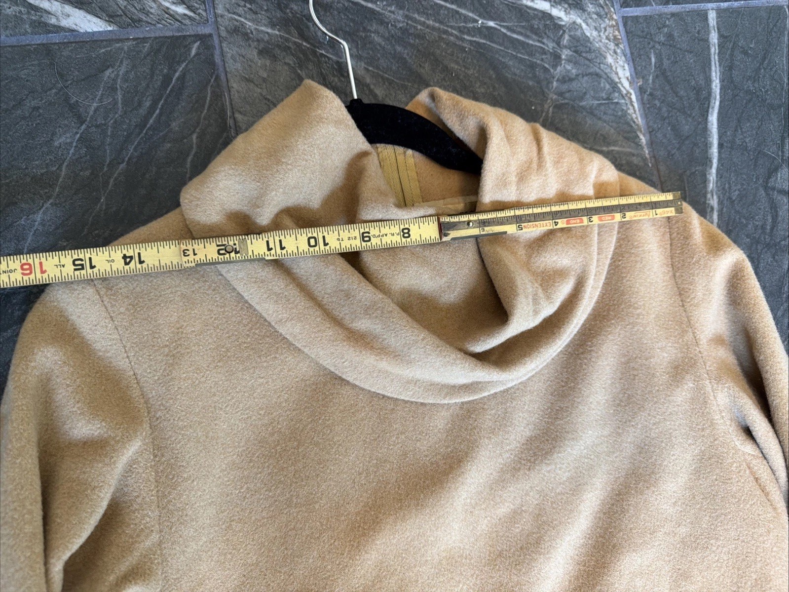 Vintage Gino Rossi Camel Hair Top Separates Union Made For Wilson 36-38” Bust