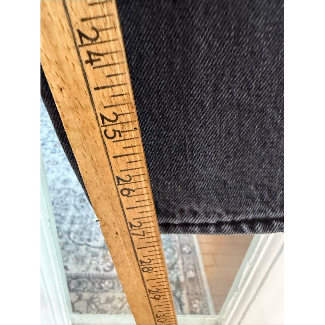 Denim Forum The ’90s Marlo Hi-Rise Baggy Jean size 25