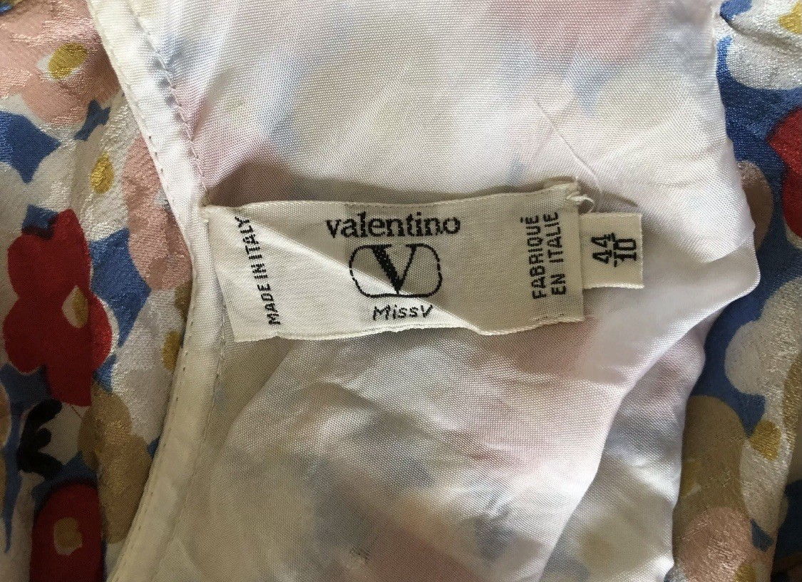 Vintage Valentino Women’s Floral Dress Sz EU44