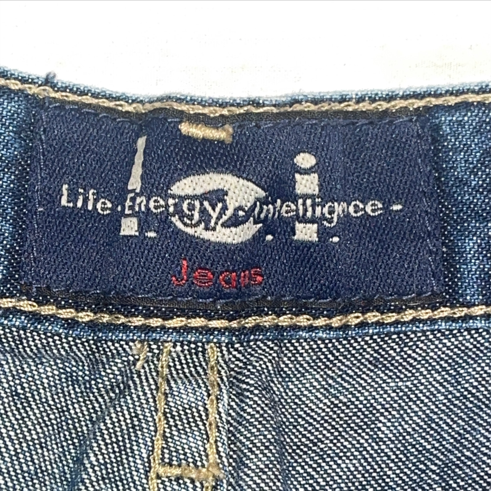 Vintage LEI Y2K 90’s Dark Wash Button Fly Denim Blue Jean Shorts Sz 13 Carpenter