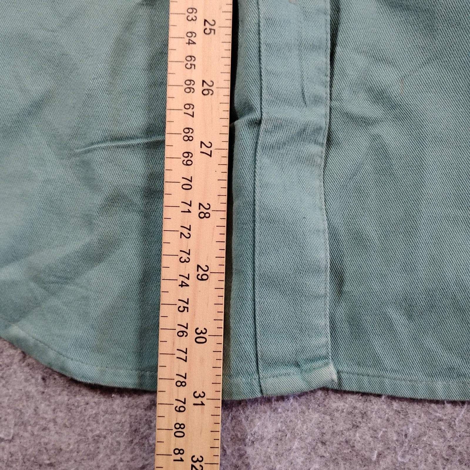 Vintage Disney Store Pooh Naturalist Embroidered Button Down Shirt Sage Green M