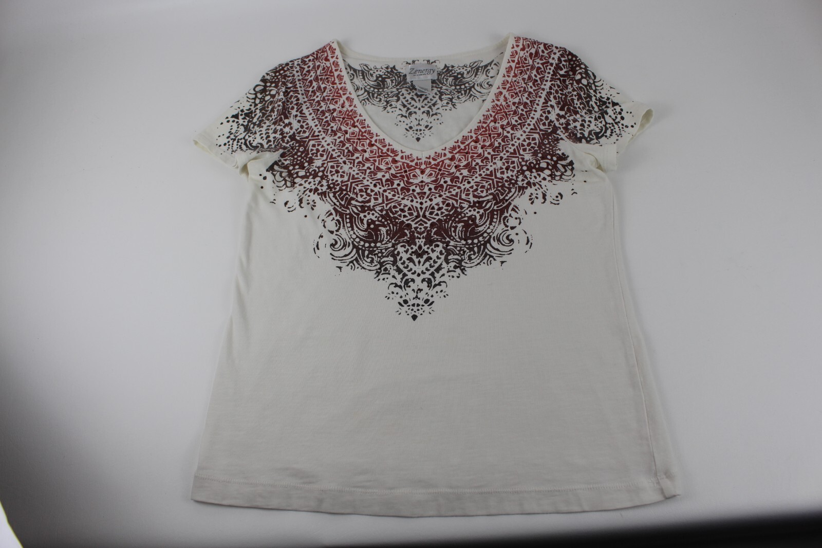 Zenergy by Chicos 96% cotton 4% spandex top