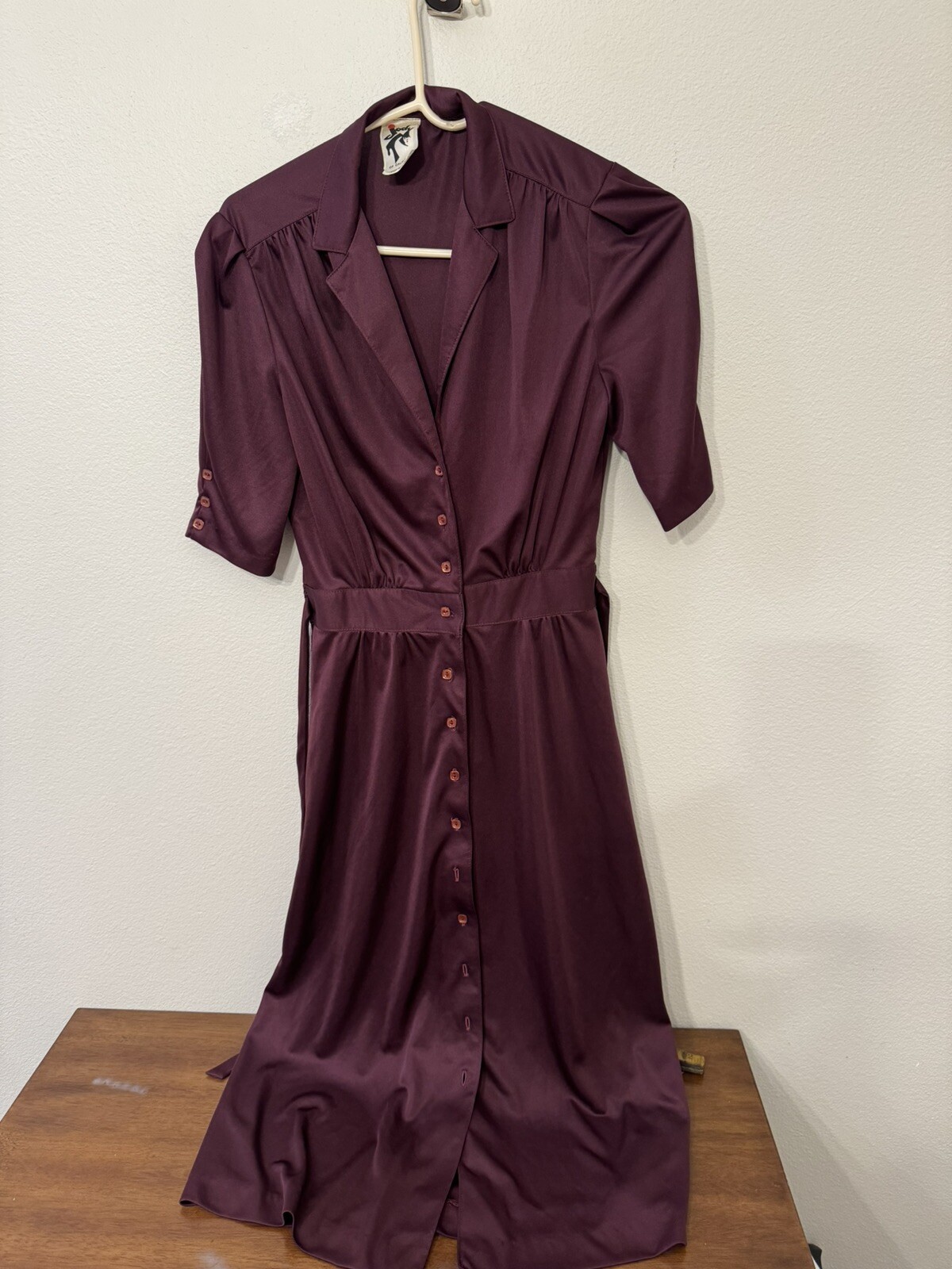 Jody T of California Long Dress Women’s Size 9 Vintage 70s Prairie Tradwife Boho