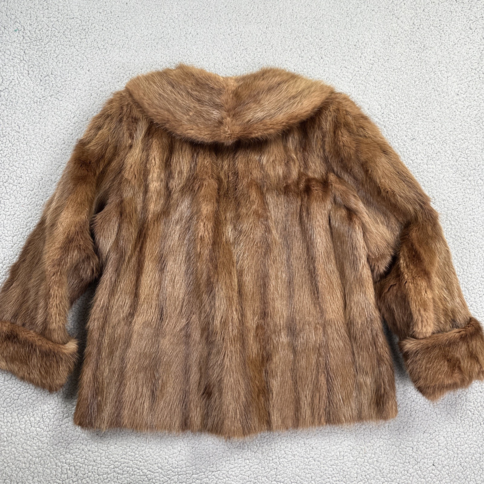 VTG 60s Furs by Conson Mink Stroller Coat Toronto & Sarnia Lined Inner Pocket