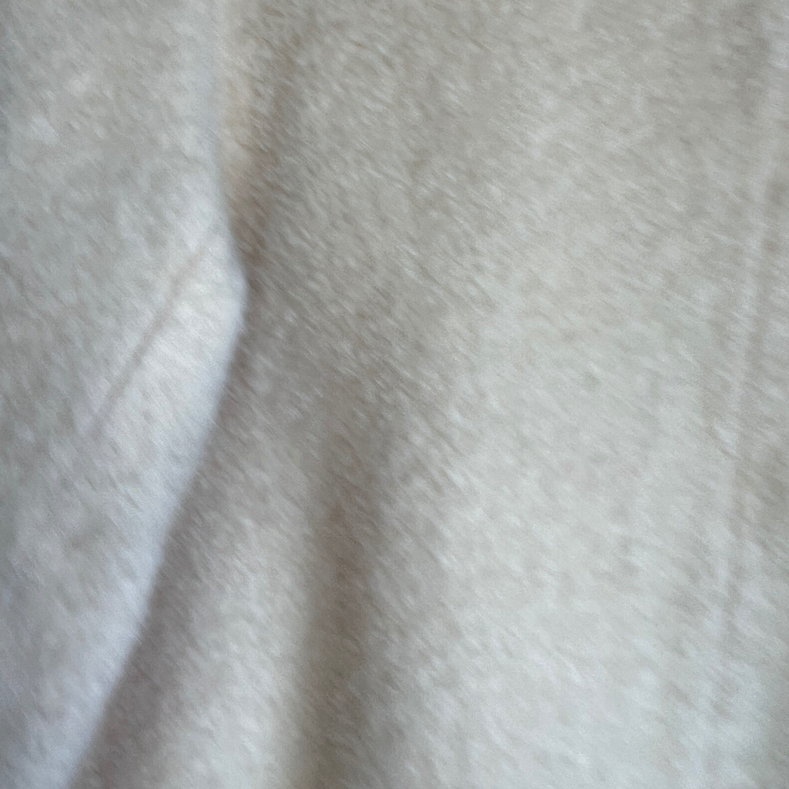 Vintage Wool Mohair Coat Cream Gold Button Textured Fuzzy Mod MCM Glam