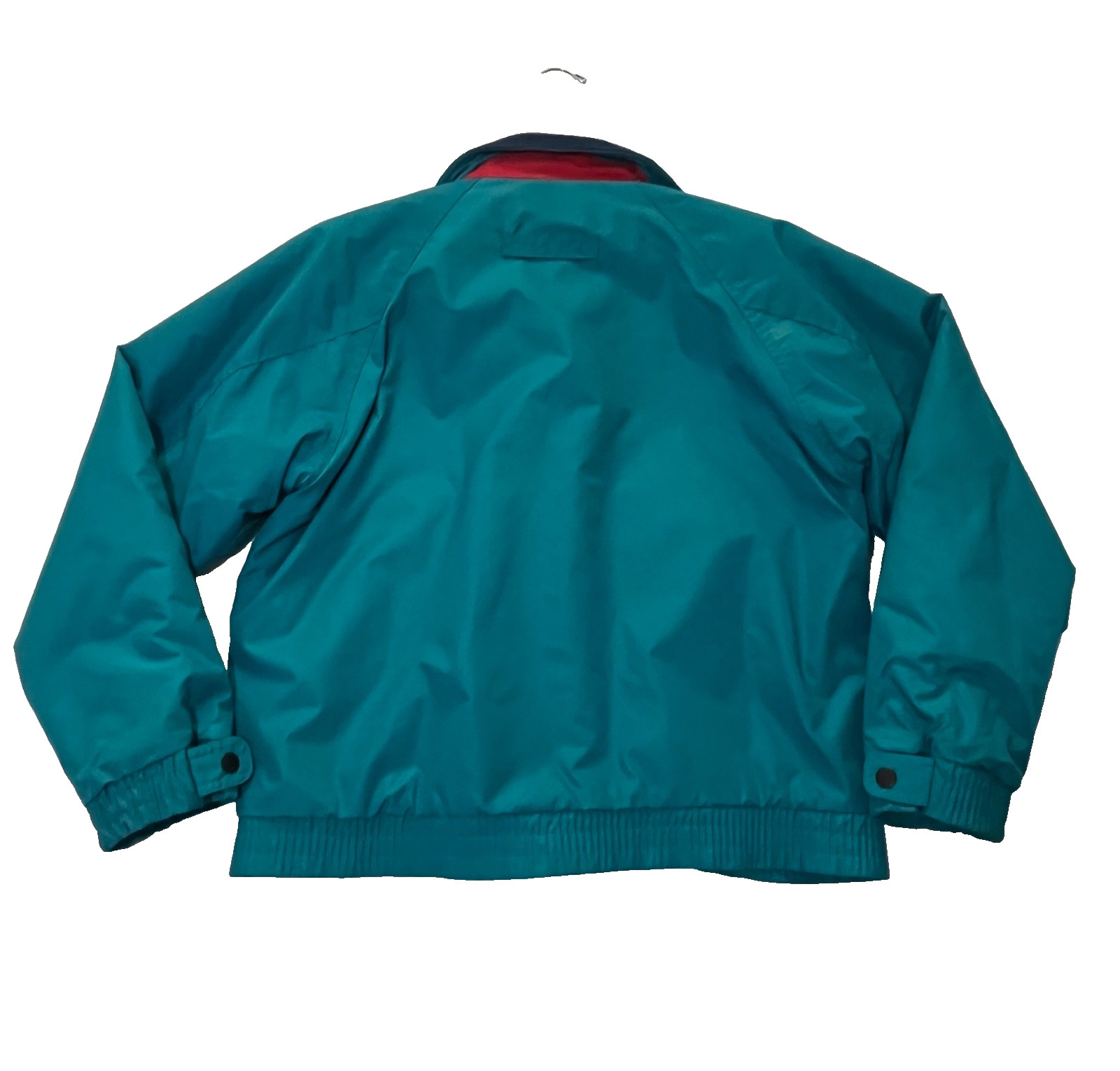 Vtg Osh Kosh Jacket Womens M Blue Fleece Lined Windbreaker Workwear 90s Y2K