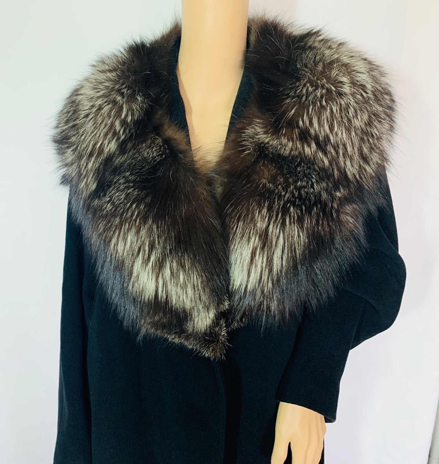 Vtg LILLI ANN Blin & Blin FABULOUS FRENCH WOOLEN SWING COAT Paris/San Francisco