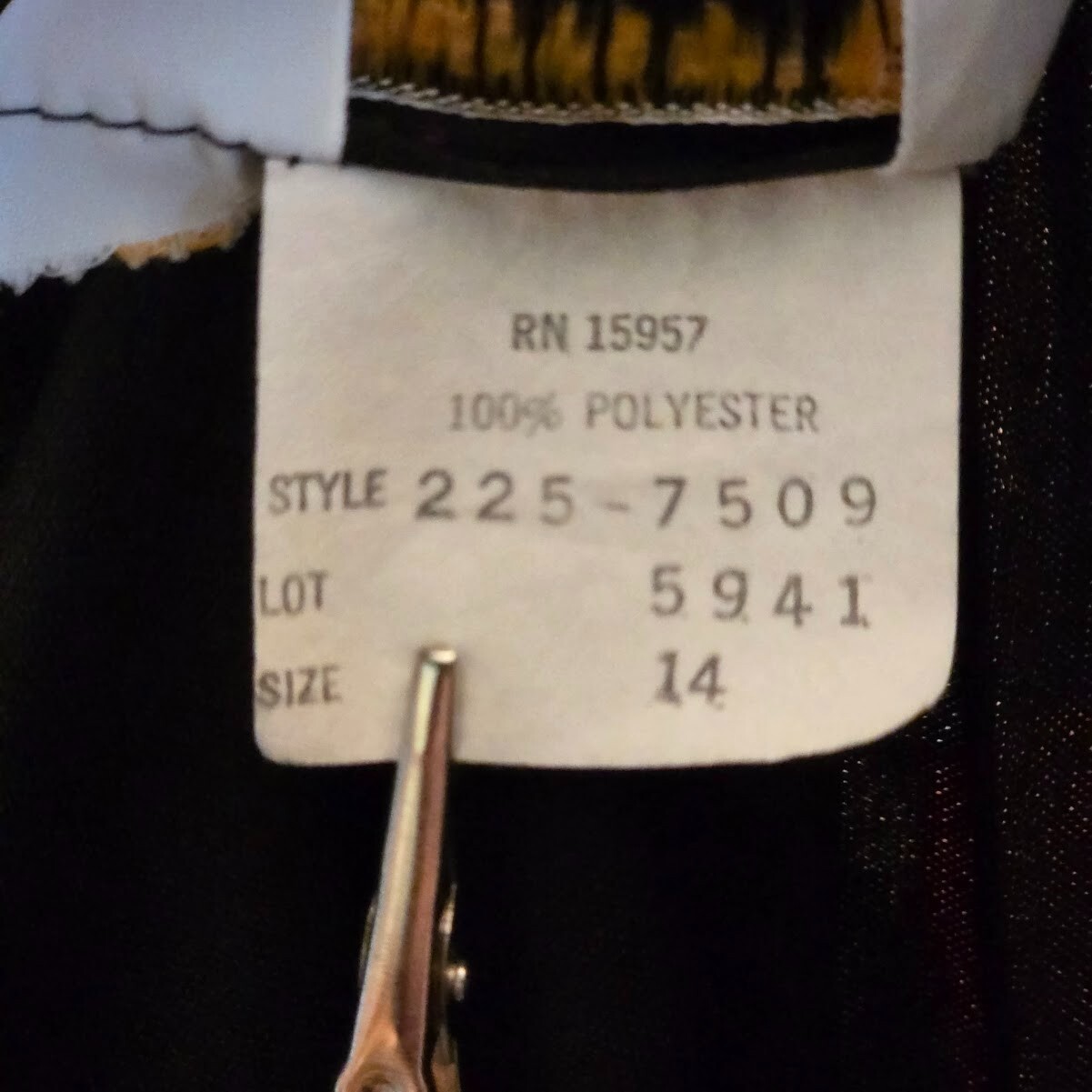 Vintage JCPenney Fashions MW Lot 5941 Maxi Dress – Size 14