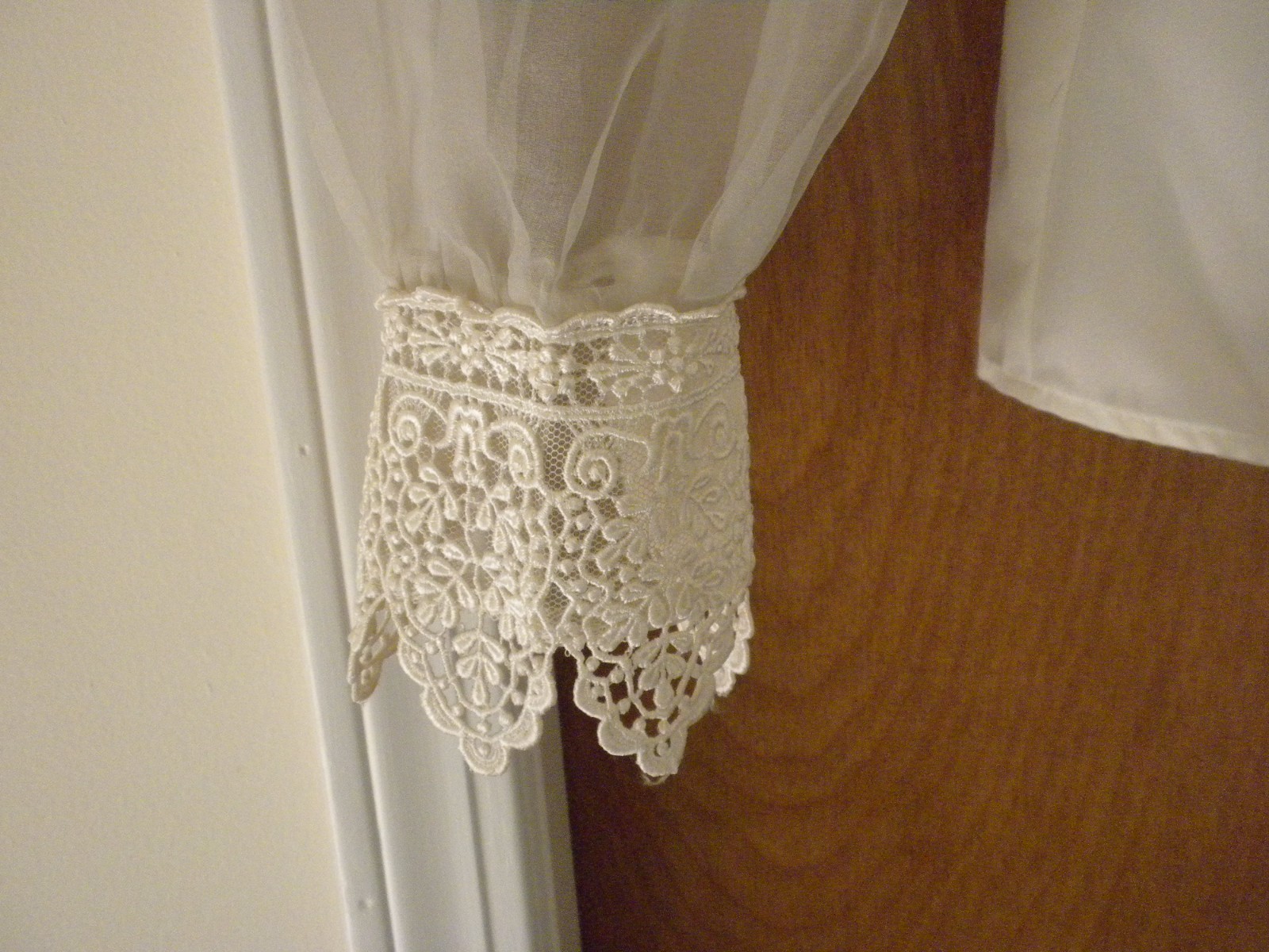 Scott McClintock Sportswear Vtg 80s Ecru Lace Victorian Blouse Prairie 10 Top