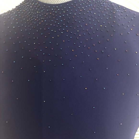 Evan Picone Purple Cocktail Dress Sz 4 BEAUTIFUL!!