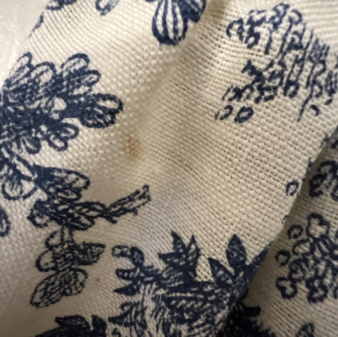 1970’ GUNNE SAX by Jessica Toile de Jouy Maxi Dress Blue Velvet Lace-up Blue 11