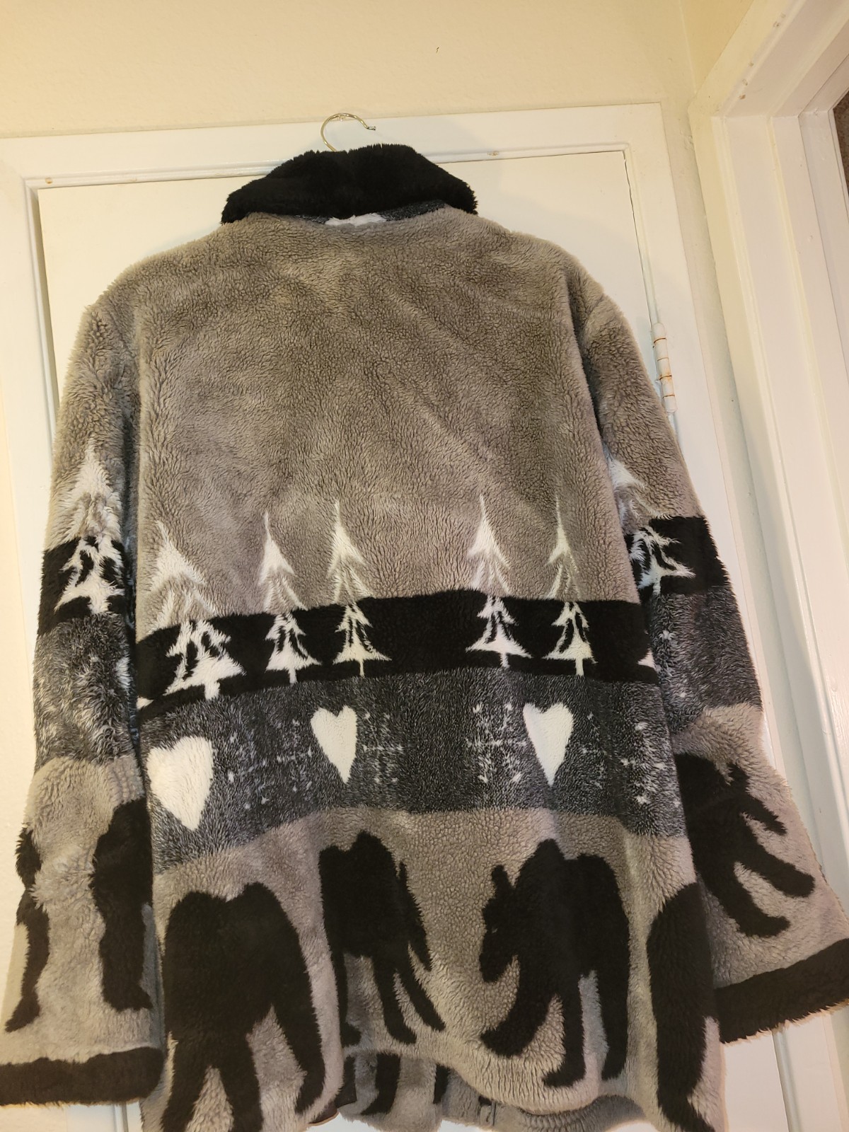Vintage 1980s, Monterey Fashions, Anorak/Coat, Women’s/Large, Faux Fur