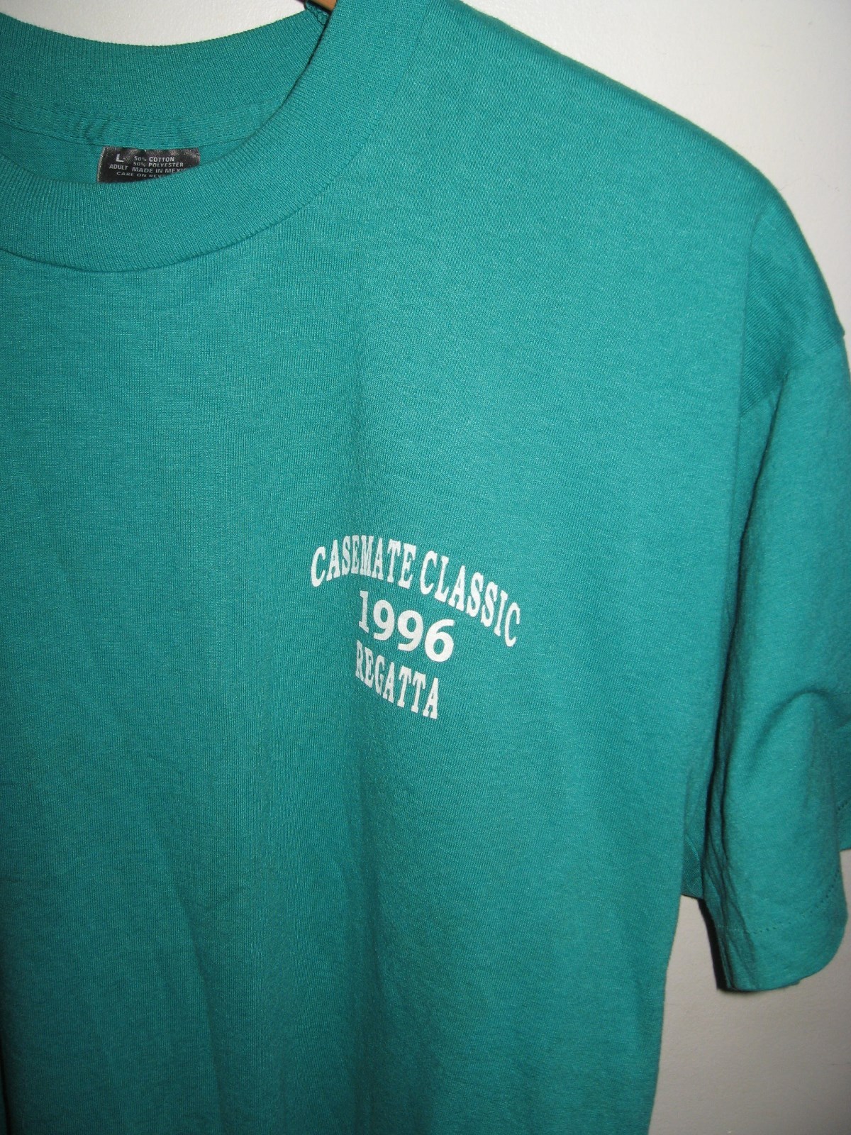 Regatta Boating Tee – Casemate Classic 1996 Fort Monroe Virginia USA T Shirt Lrg