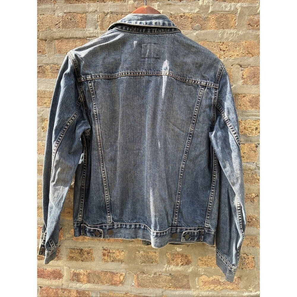 Gap Jean Jacket Womens Medium 1969 Denim Trucker Classic 100% Cotton Y2K 2000’s