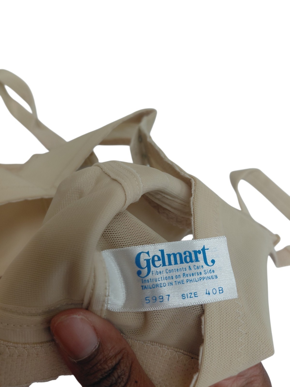 Vintage Gelmart Bra Size 40B