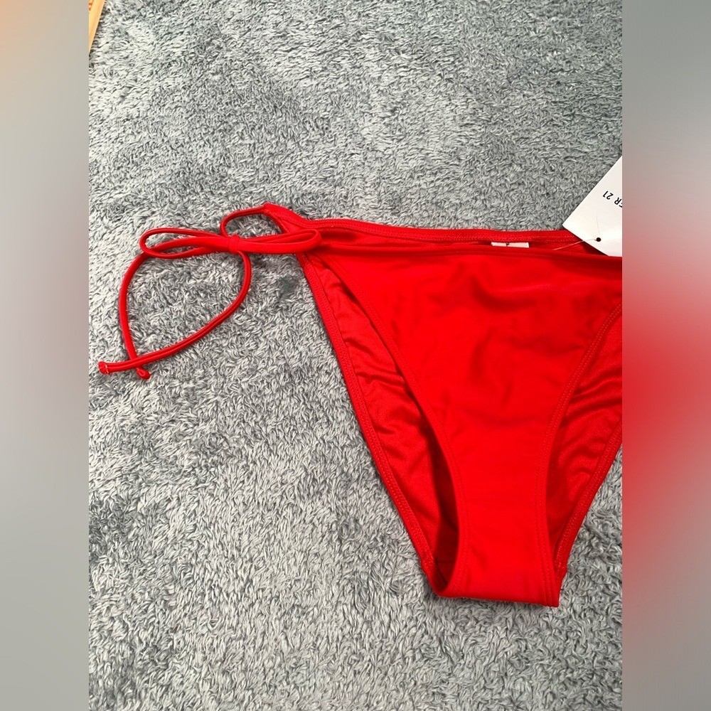 NWT Forever 21 hello kitty Red Bikini Bottom large